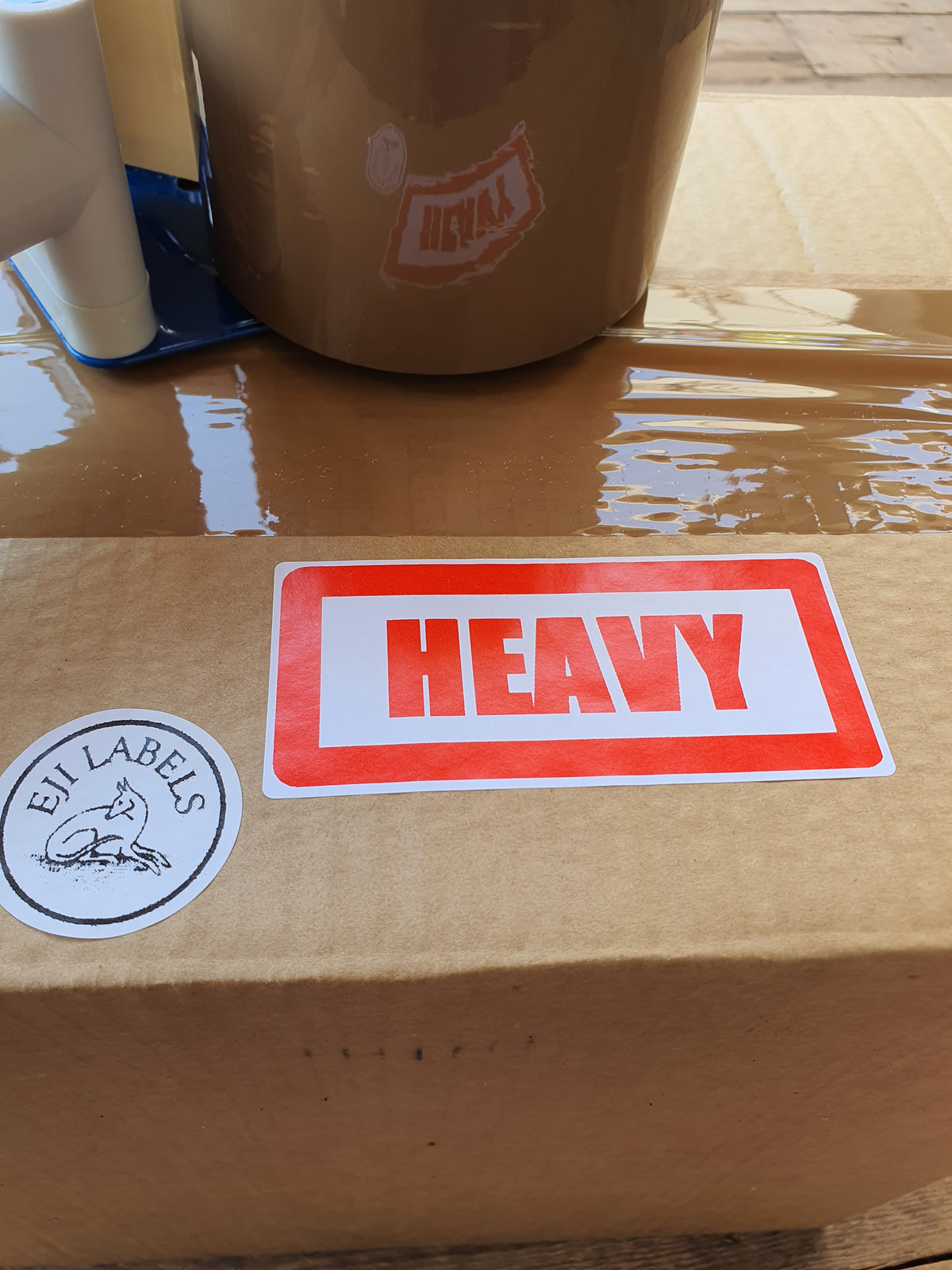 Heavy State Sticker Large Heavy Stickers. 100 x 50mm – EJI Labels