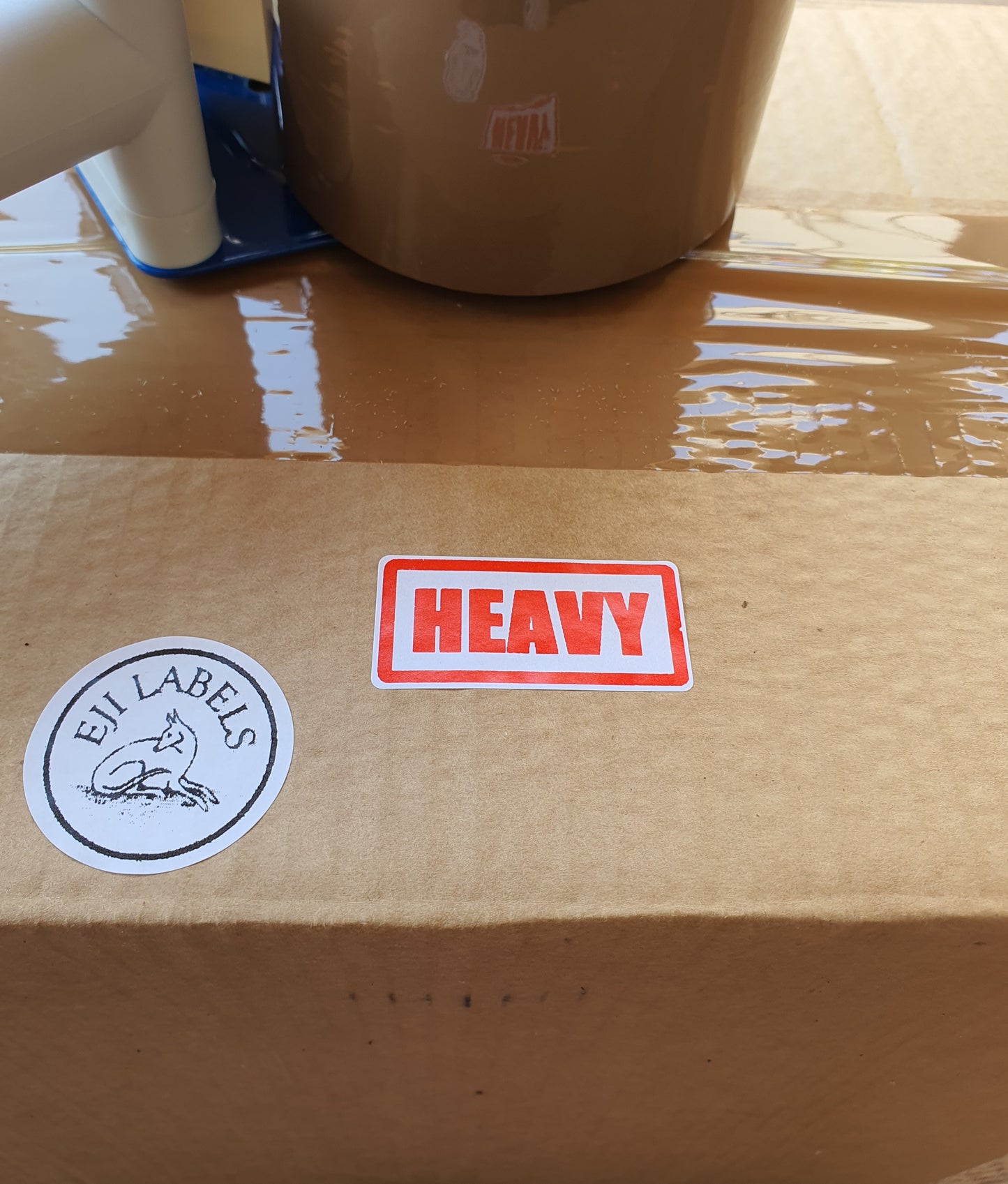 Small Heavy Stickers. 50 x 25mm